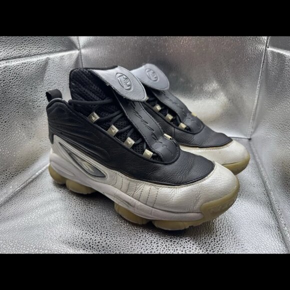 RARE 🚀 Size 10.5 - Reebok Shoes - 2018 Iverson‎ Legacy Mens - Black White Red - Picture 2 of 11